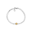 Pulseira Corrente Groumet com Citrino