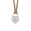 Bag Charm Cadeado - Banho Ródio