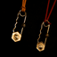 Bag Charm Alfinete Sol  - Banho Ouro 18k