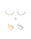 Brinco Earcuff Riviera Water + Anel Riviera Water