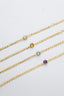 Pulseira Corrente Groumet com Citrino