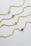 Pulseira Corrente Groumet com Citrino