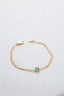 Pulseira Corrente Groumet com Citrino