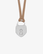 Bag Charm Cadeado - Banho Ródio