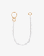 Bag Charm Fio de Pérolas - Banho de Ouro 18k