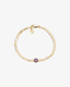 Pulseira Corrente Groumet com Ametista