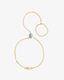 Pulseira de Mão Groumet com Topázio